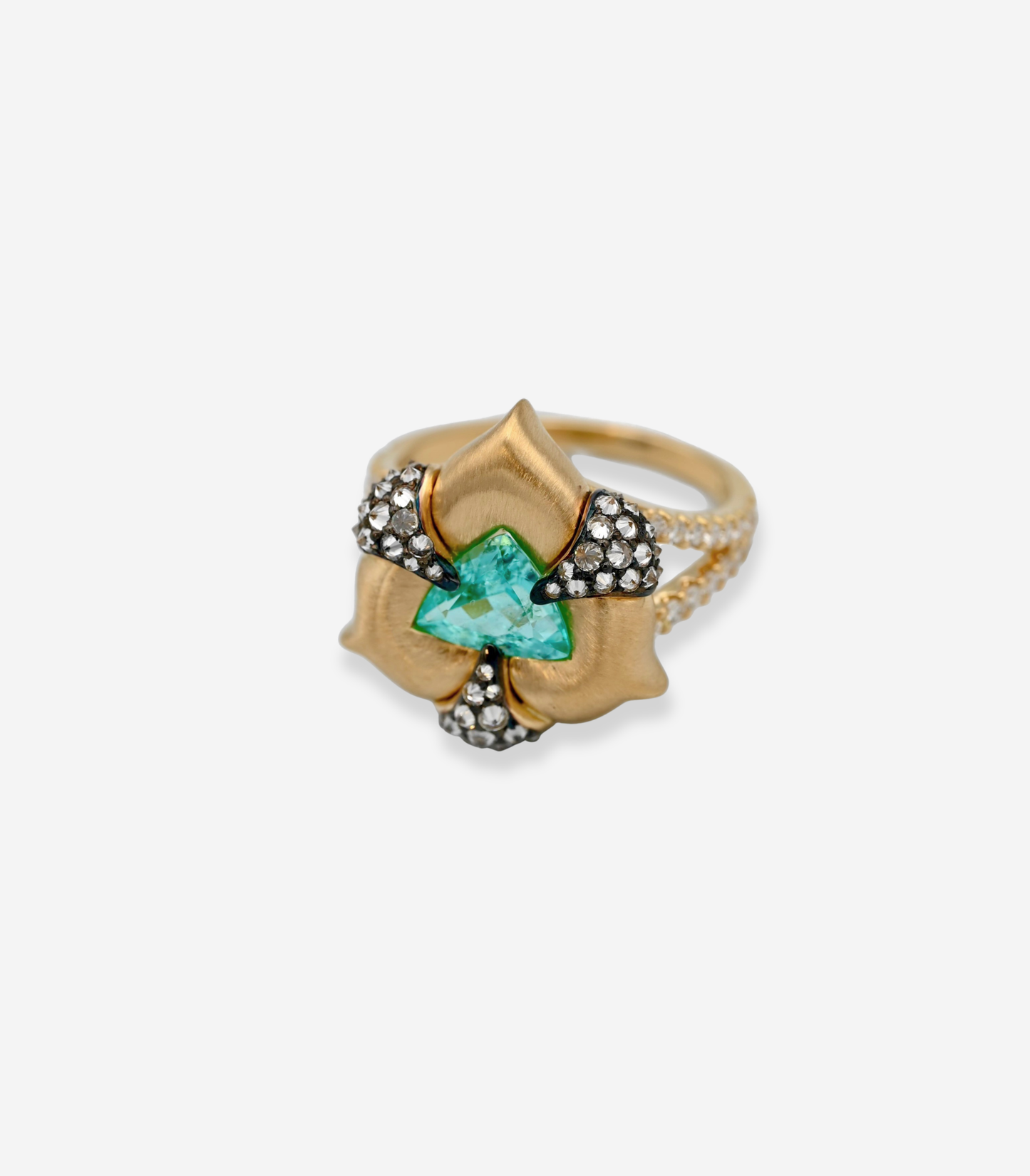 Paraiba Brazil Triangle Ring