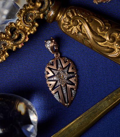 Kite Diamond Firecracker Pendant