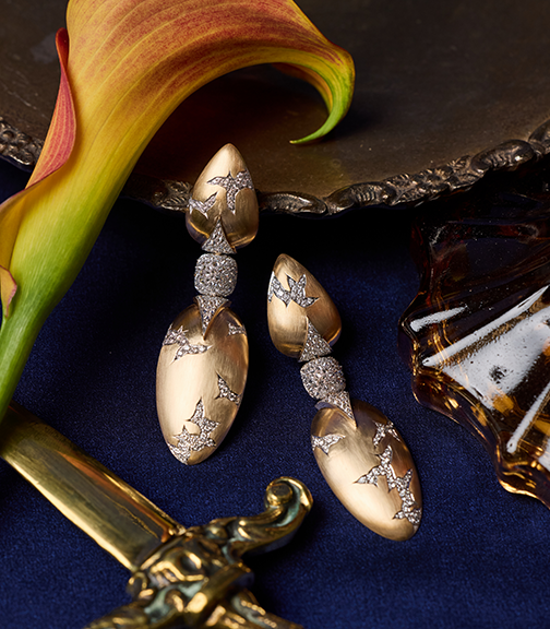 Lightning Strikes Elongated Earrings