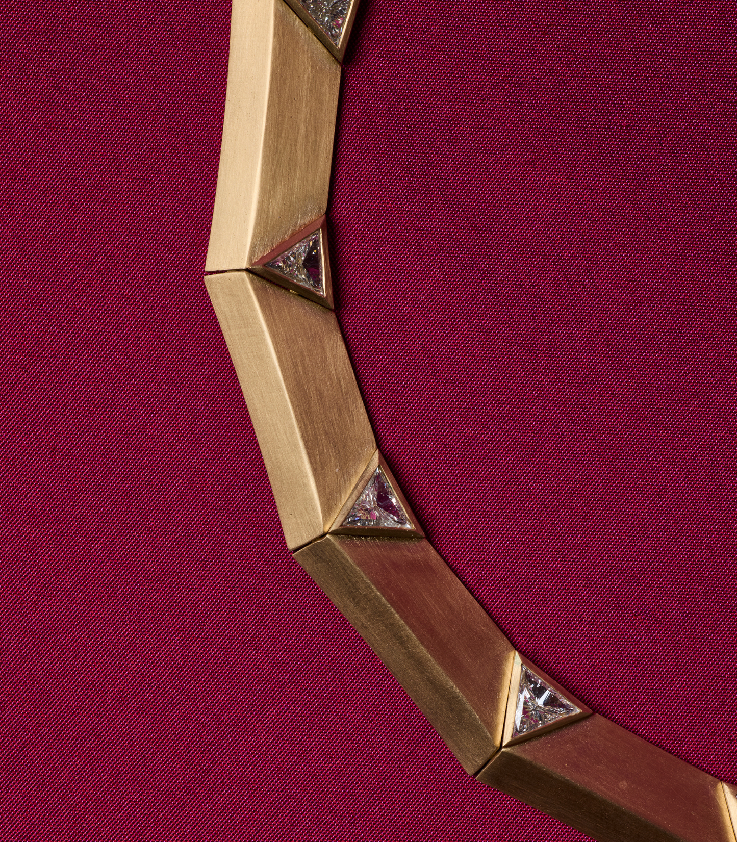 Enigma Triangles Necklace