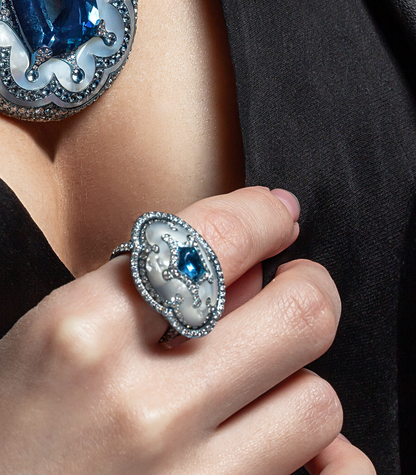 Paraiba No Heat Ring