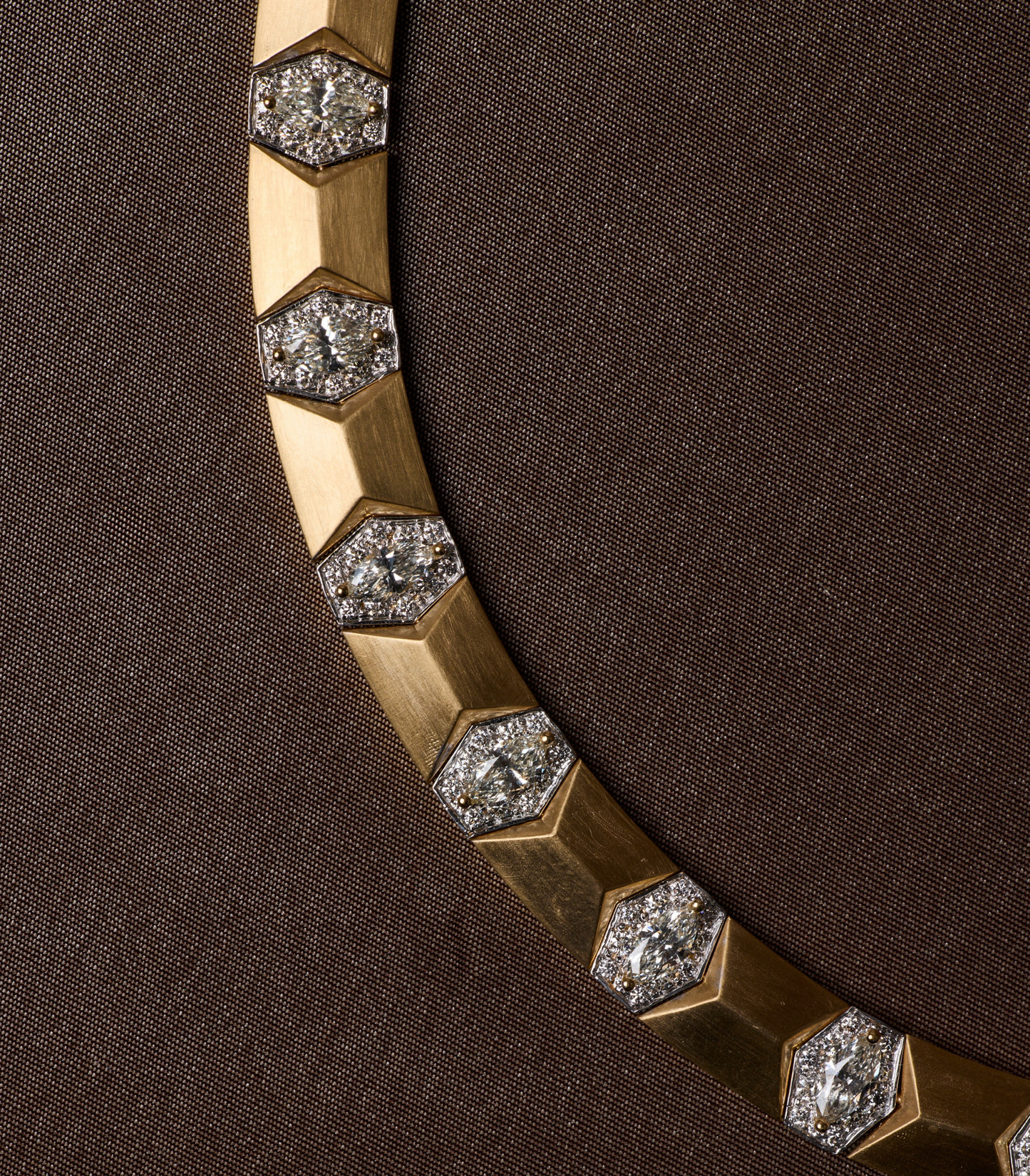 Enigma Marquise Diamond Necklace