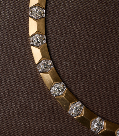 Enigma Marquise Diamond Necklace