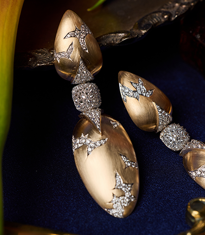 Lightning Strikes Elongated Earrings