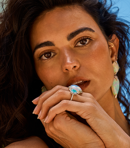 Asian Deco Signature Ring