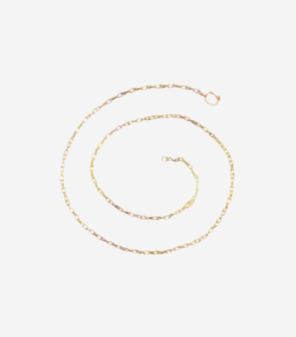 Brushed Oval 3x Links Chain