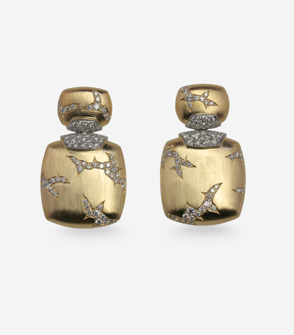 Lightning In A Square Earrings