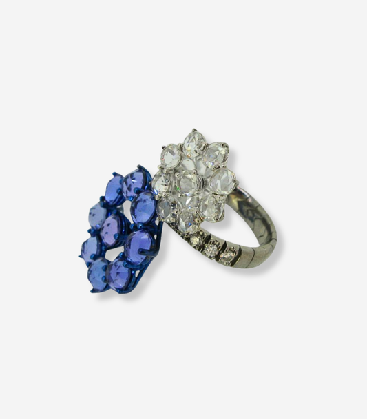 Tanzanite & Diamond Ring