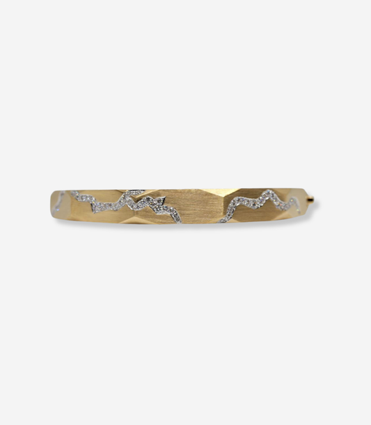 Enigma Kintsugi Bangle, Size 2