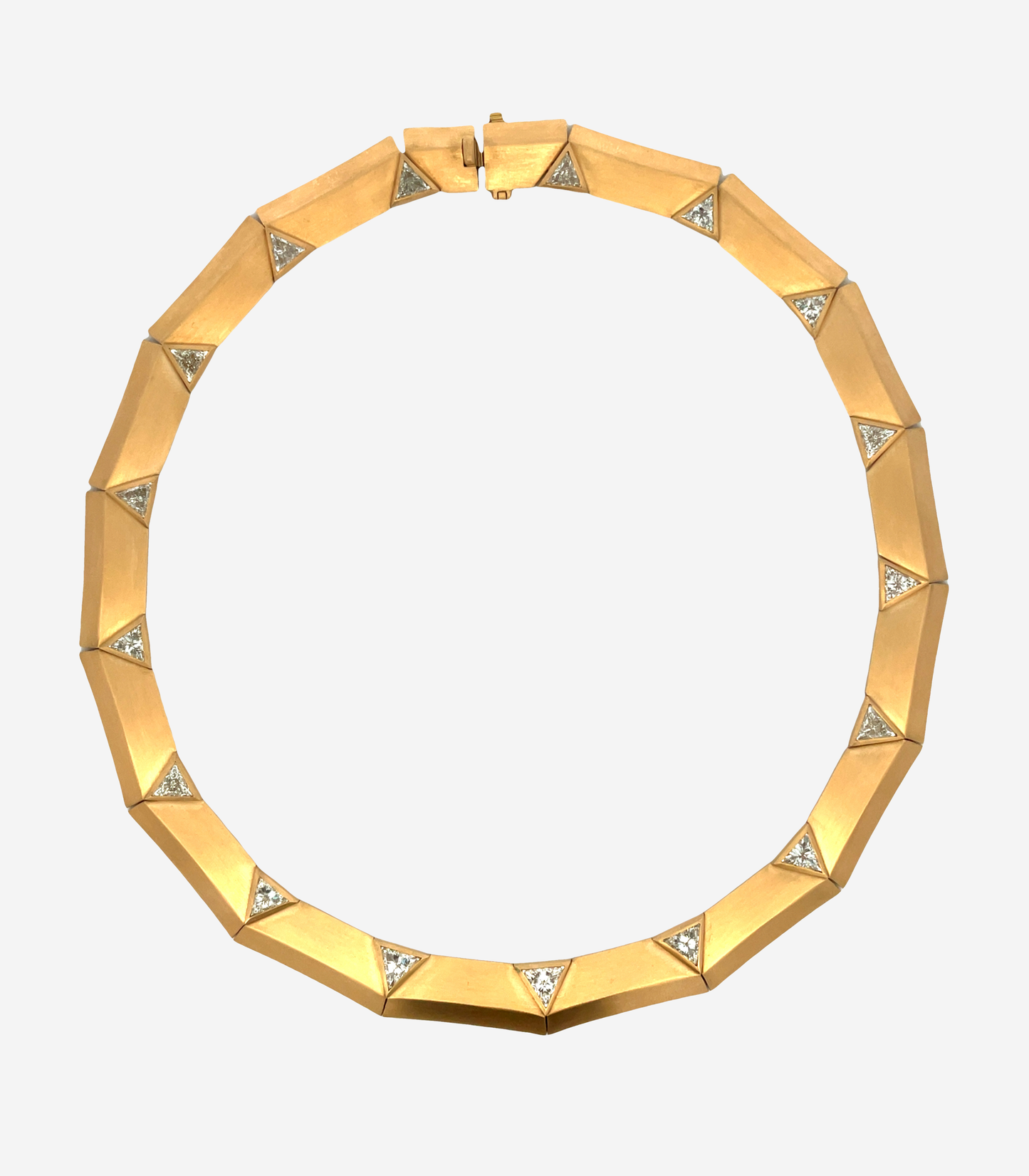 Enigma Triangles Necklace