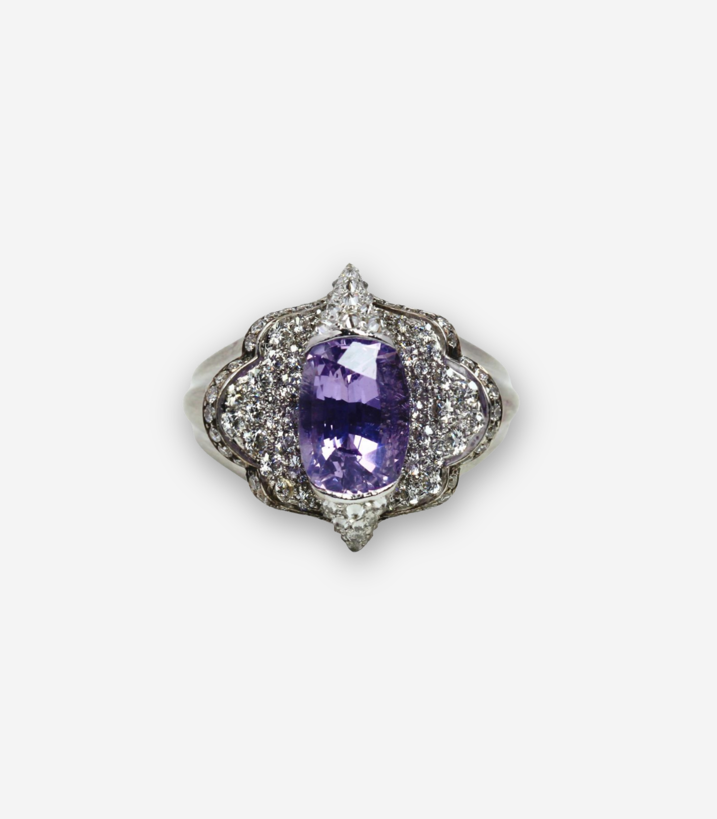 Purple Spinel Ring
