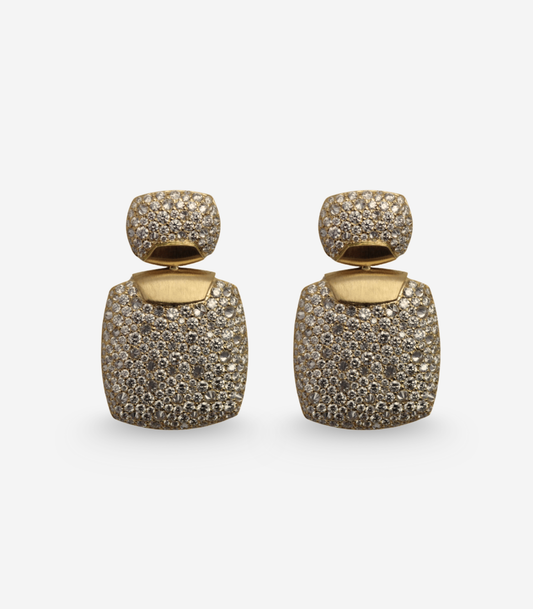 Diamond Squares Earrings