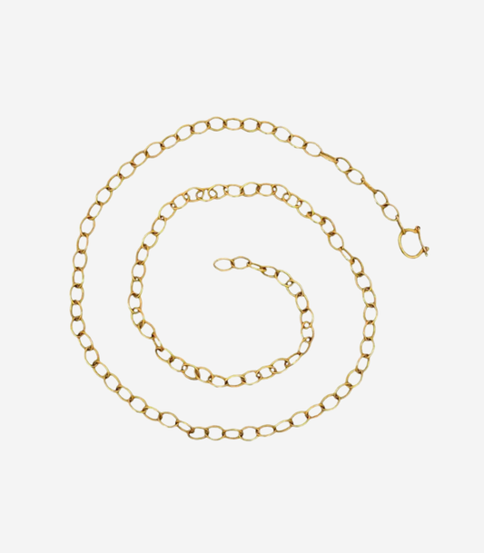 Brushed Marquise .5 x 7 Links Chain