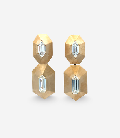 Enigma Elongated Hexagon Bullet Diamond