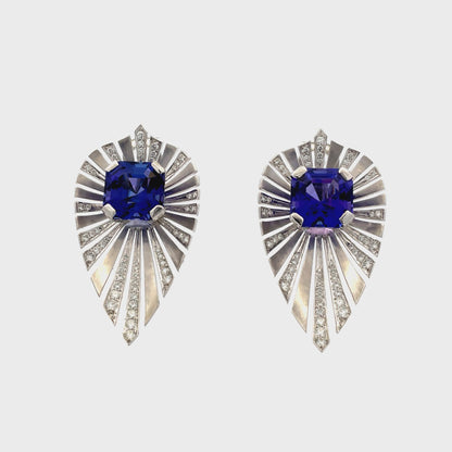 Tanzanite Sunshine Earrings