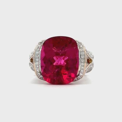 Rubellite Ring