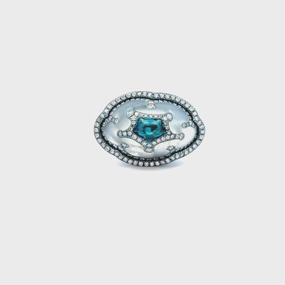 Paraiba No Heat Ring