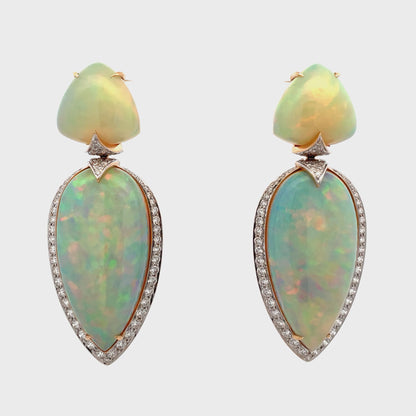 Opal Earrings