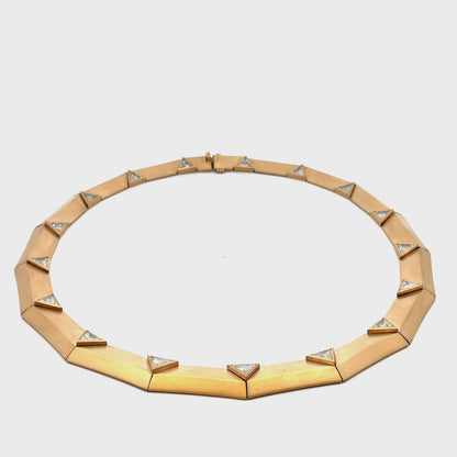 Enigma Triangles Necklace