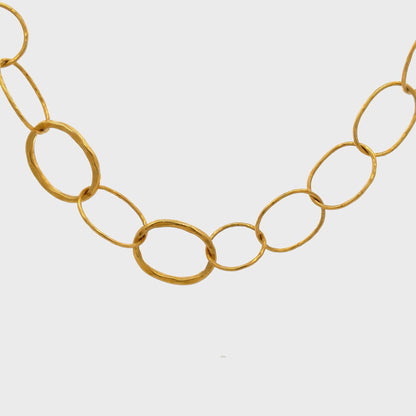 Mix Links Gold Chain 25